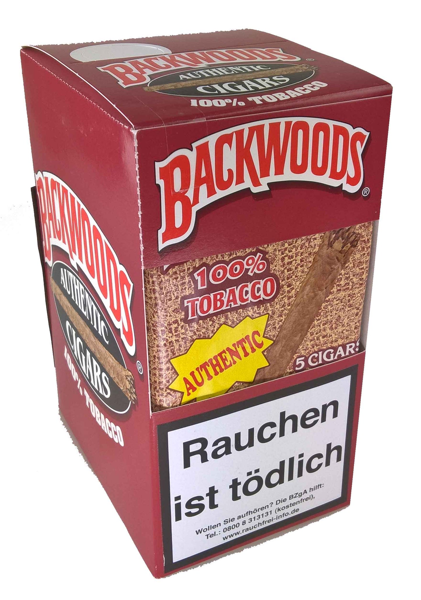 Backwoods Authentic Cigars, 5er Pouch #