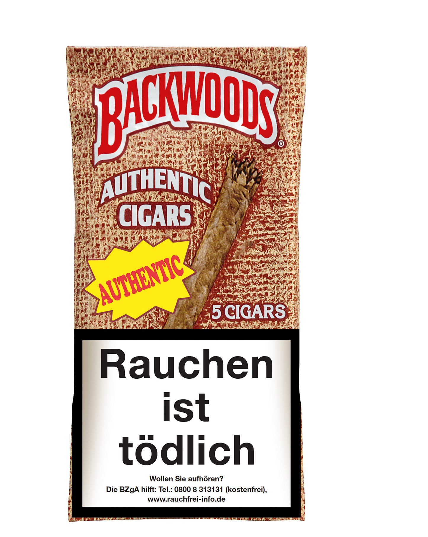 Backwoods Authentic Cigars, 5er Pouch #