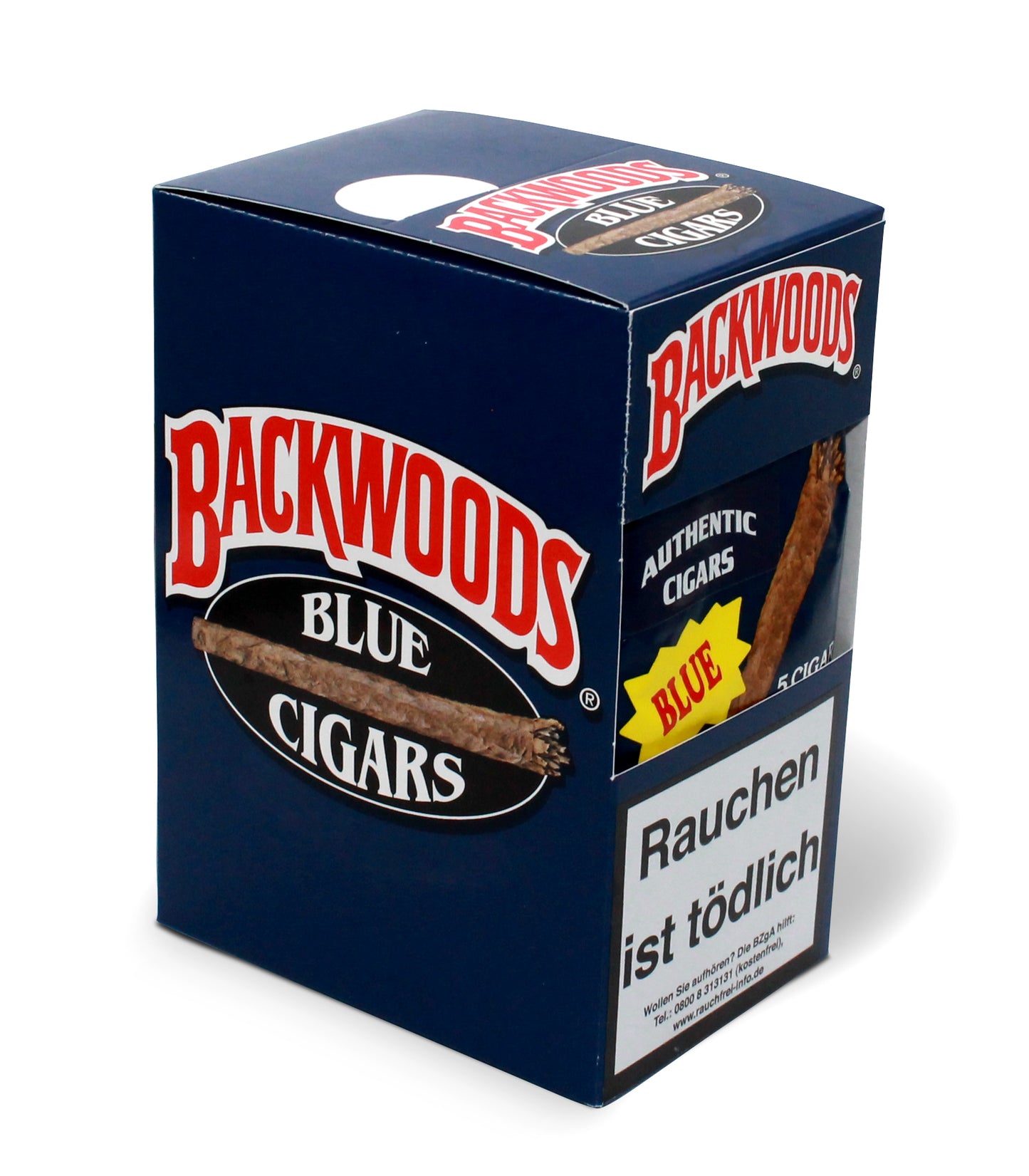 Backwoods Blue Cigars, 5er Pouch