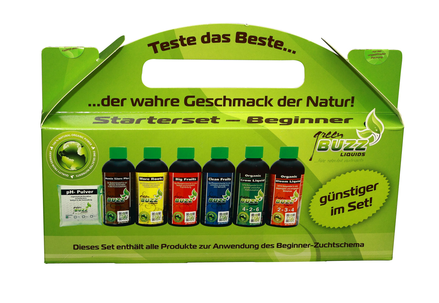 Green Buzz Liquids Starterset-Beginner