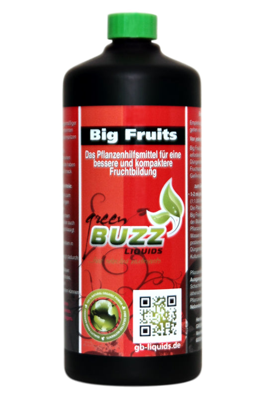 GBL- Big Fruits 1Liter- Pflanzenhilfmittel für eine bessere und kompaktere Fruchtbildung