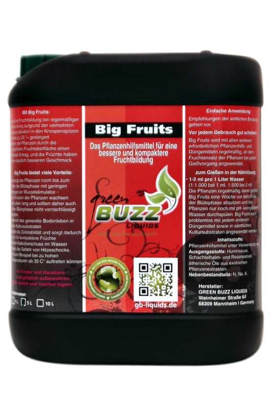 GBL Big Fruits 5Liter Pflanzenhilfsmittel für eine bessere und kompaktere Fruchtbildung