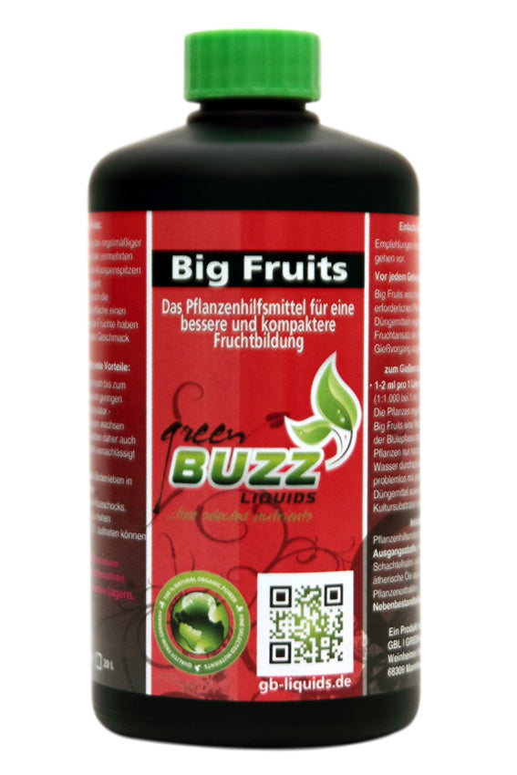 GBL Big Fruits 0,5 Liter  Pflanzenhilfsmittel für eine bessere und kompaktere Fruchtbildung