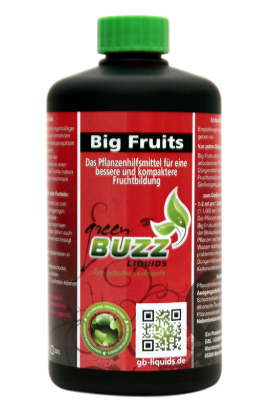 GBL Big Fruits 0,5 Liter  Pflanzenhilfsmittel für eine bessere und kompaktere Fruchtbildung