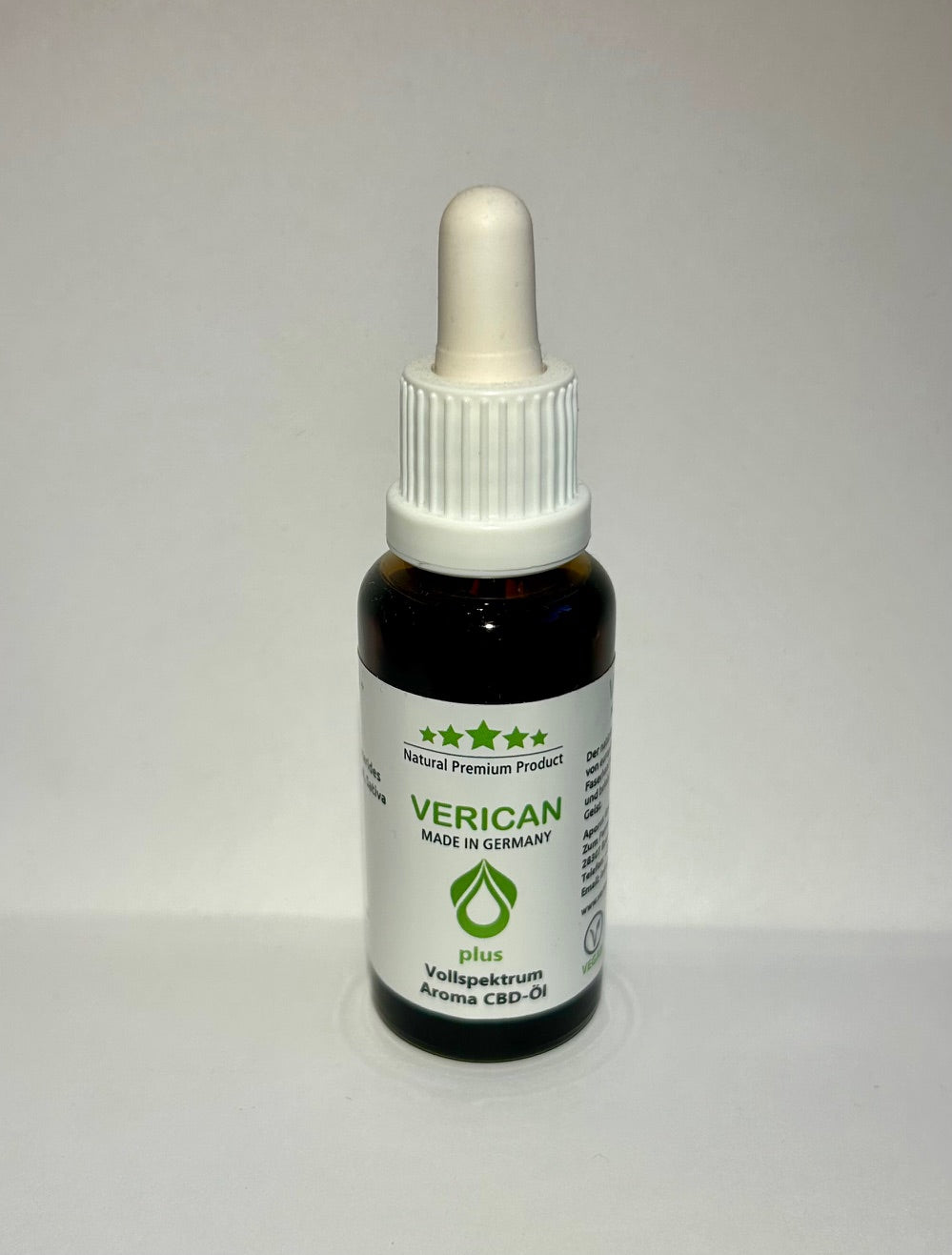 VERICAN Plus CBD 20% Vollspektrum Aroma CBD-Öl