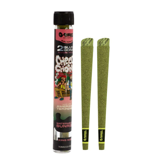 G-Rollz "Cheech & Chong" Watermelon Sunrise Terpene Infused Herbal Blunt Cones