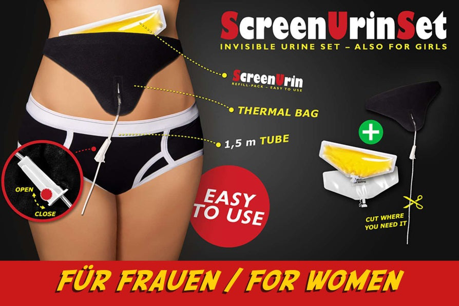 ScreenUrin - Clean Urin Set für Frauen