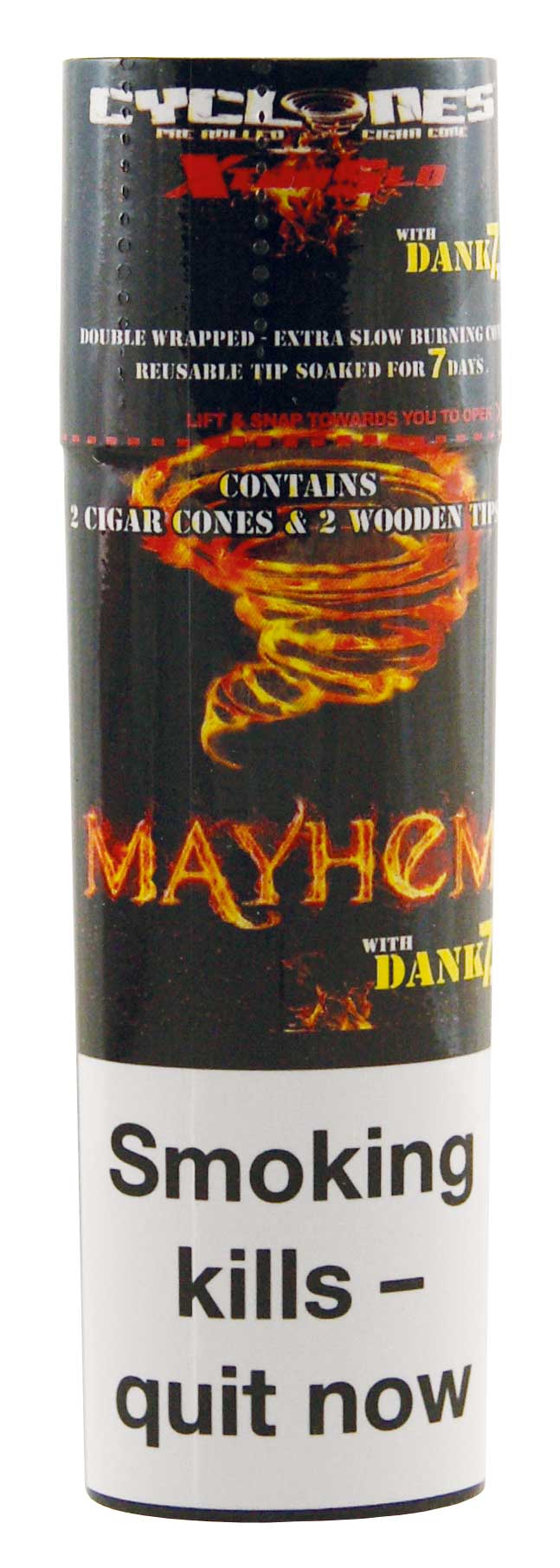 Cyclones XtraSlo - Mayhem Cone Blunts, (TPD2)