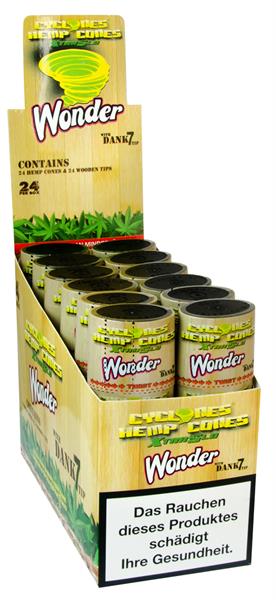 Cyclones XtraSlo - Wonder Cone Blunts, HEMP, TPD2