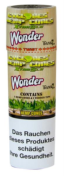 Cyclones XtraSlo - Wonder Cone Blunts, HEMP, TPD2