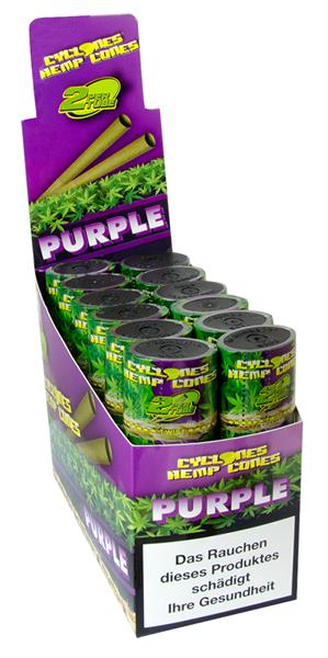 Cyclones Cone Blunt, HEMP PURPLE, TPD2
