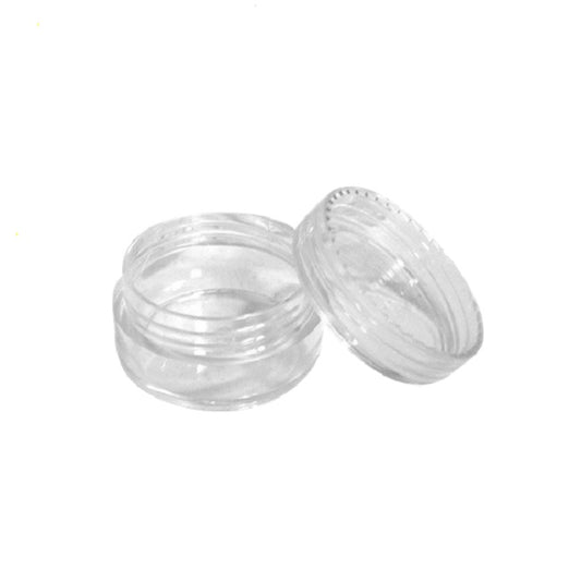 Clear Acryl Container 5ml Schraubverschluss