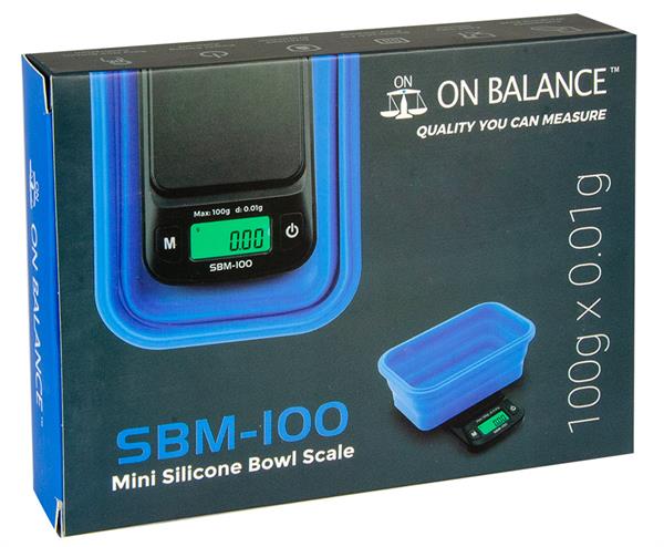 On Balance SBM-100, mit Silikonschale (0,01g)100g Digitalwaage