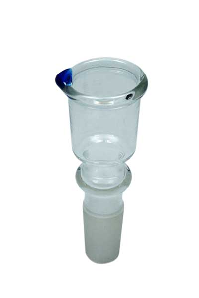 B.B.Bhole GLAS-Kopf,14.5er, Zylinder klein
