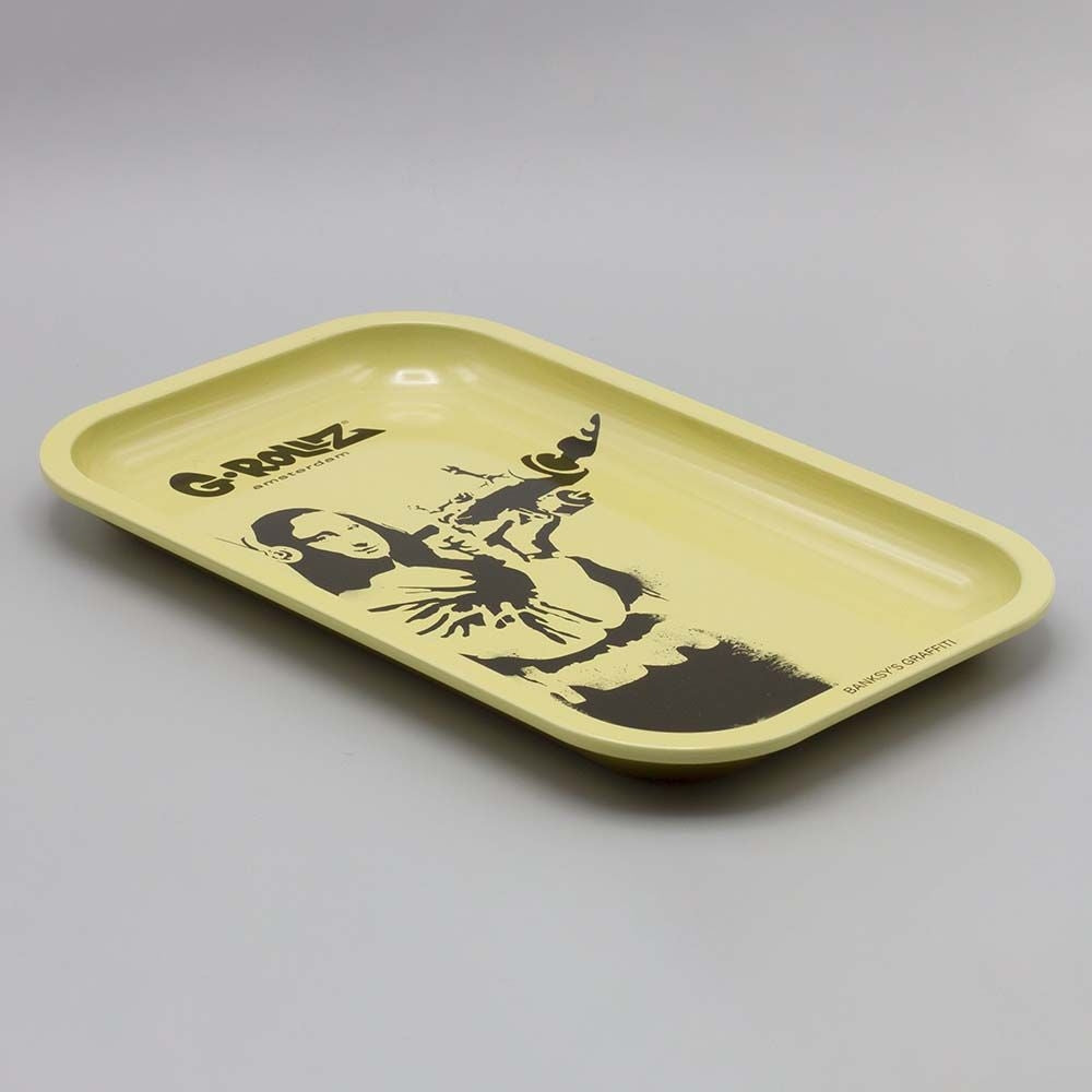 G-ROLLZ Banksy's 'Mona Launcher' 17.5 x 27.5cm Medium Tray