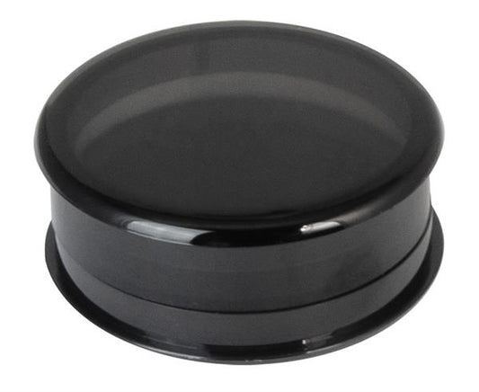 Acrylgrinder, 60mm, 3-teilig,black, magnetisch mit Vorratsbox