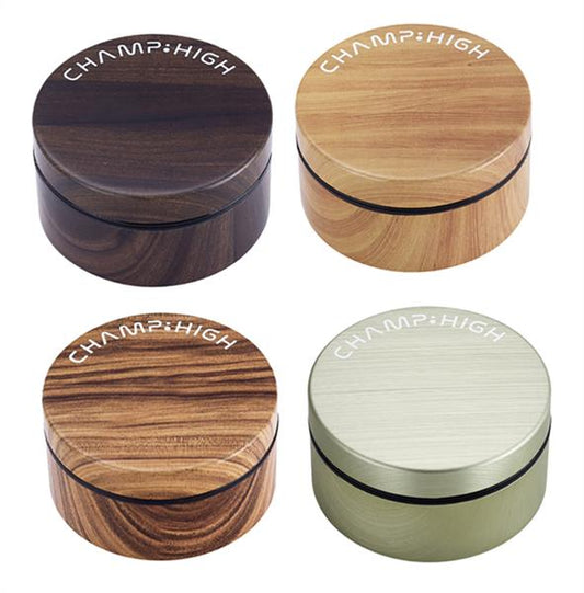 Acryl Grinder, 2 Part, Wooden Finish,  ø55mm, 2 Part