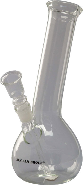 B.B.Bhole Glasbong, Bauch NS: 14.5 - H: 21cm