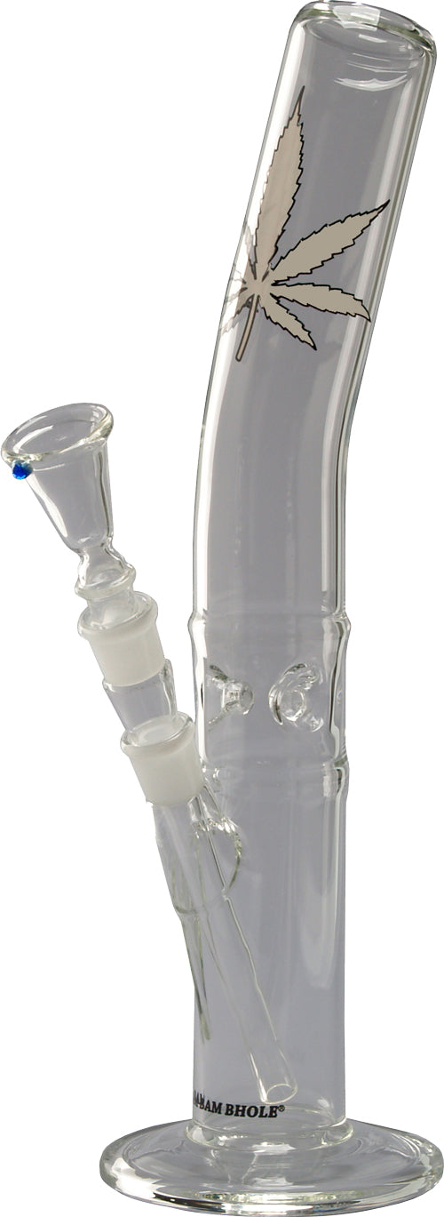B.B.Bhole Ice Glasbong gebogen NS 18.8er - 40cm
