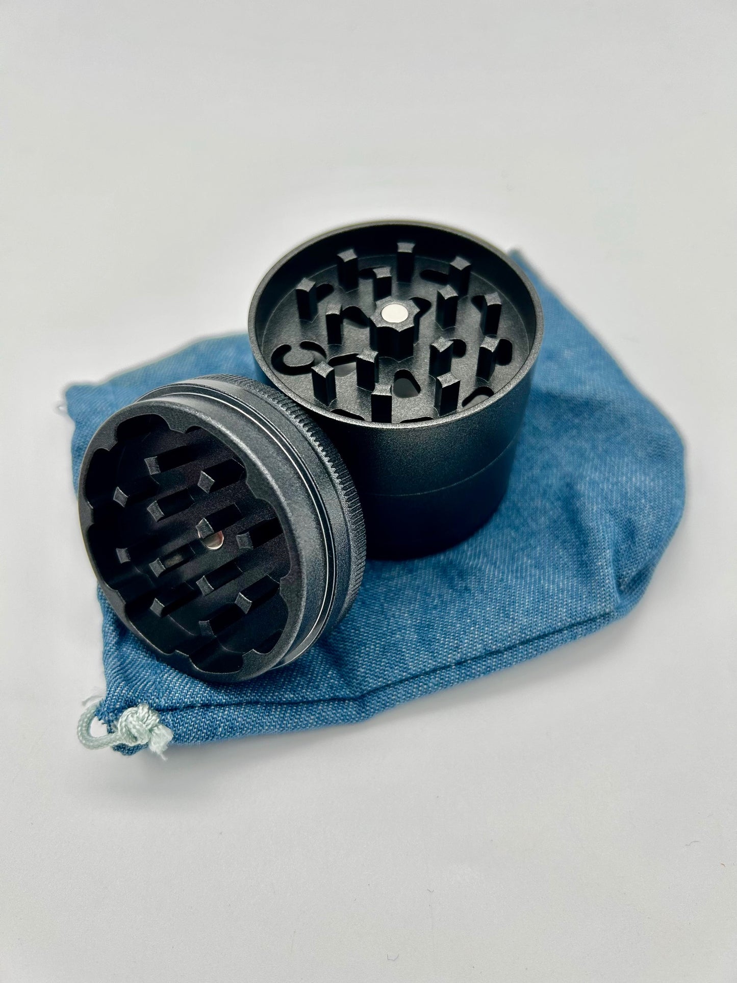 GHODT,Black,53mm Ceramic Coated Grinder