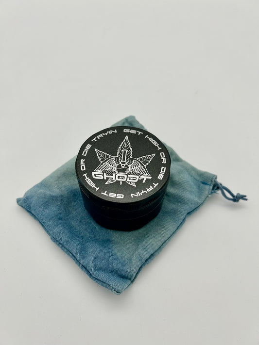 GHODT,Black,63mm Ceramic Coated Grinder