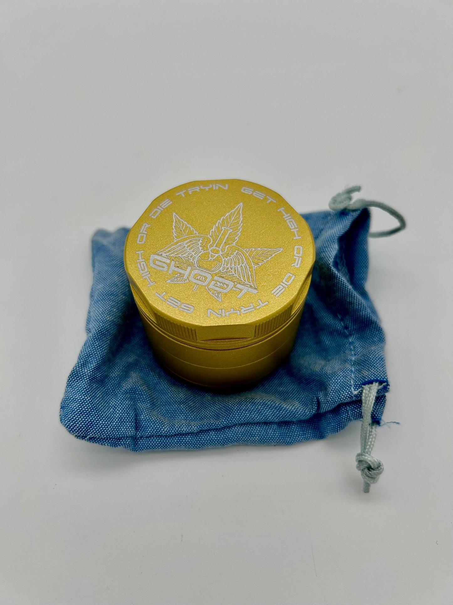 GHODT,Gold,53mm Ceramic Coated Grinder