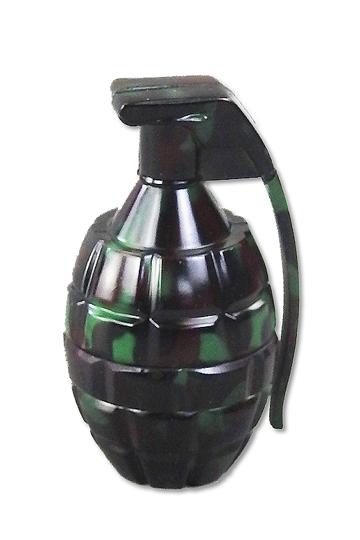 Handgranaten Zink-Grinder, 3-teilig - innen Ø 3,6cm