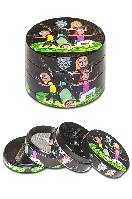 R+M Family Grinder Metall, Ø50mm – 4-teilig