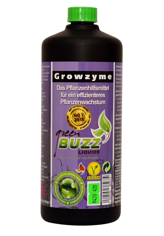 GBL- Growzyme 1Liter- Pflanzenhilfsmittel für ein effizienteres Pflanzenwachstum