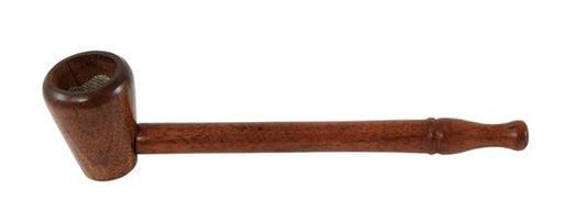 Rosenholz Pfeife, 12cm, Loudspeaker, geschraubt, poliert