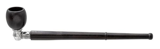 Schraubpfeife Holzpfeife schwarz 20cm lang
