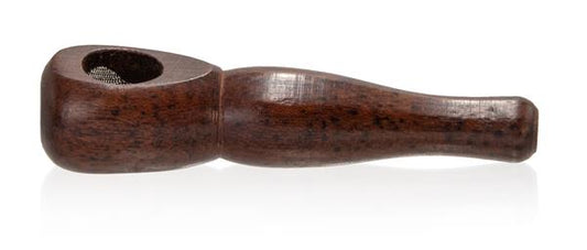 Rosenholz Pfeife, 7cm, Ganja Head