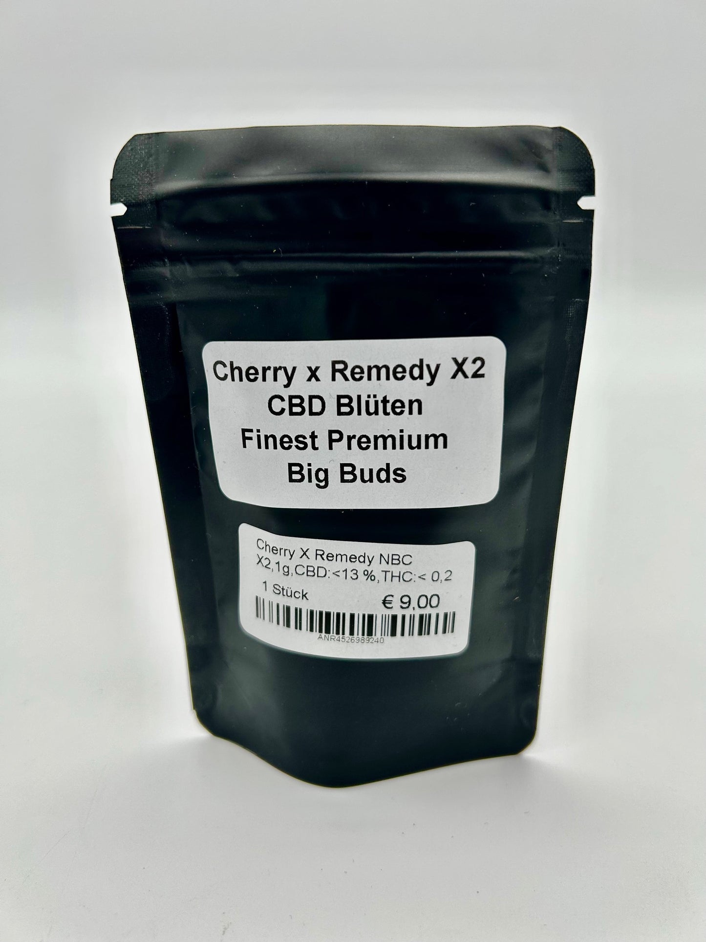 Cherry X Remedy NBC X2,1g,CBD:<13 %,THC:< 0,2 % Hybrid, Indica-dominant