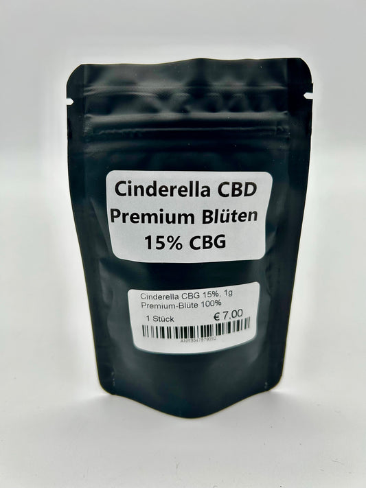 Cinderella CBG 15%, 1g Premium-Blüte 100% natürlich