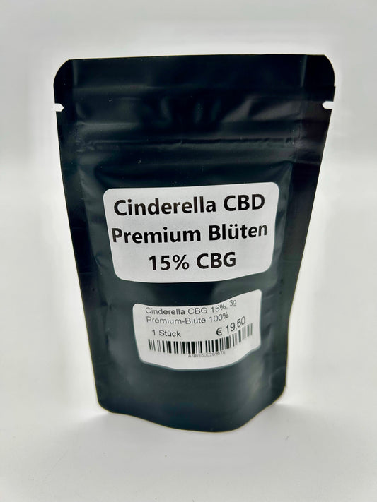 Cinderella CBG 15%, 3g Premium-Blüte 100% natürlich