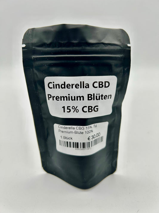 Cinderella CBG 15%, 5g Premium-Blüte 100% natürlich