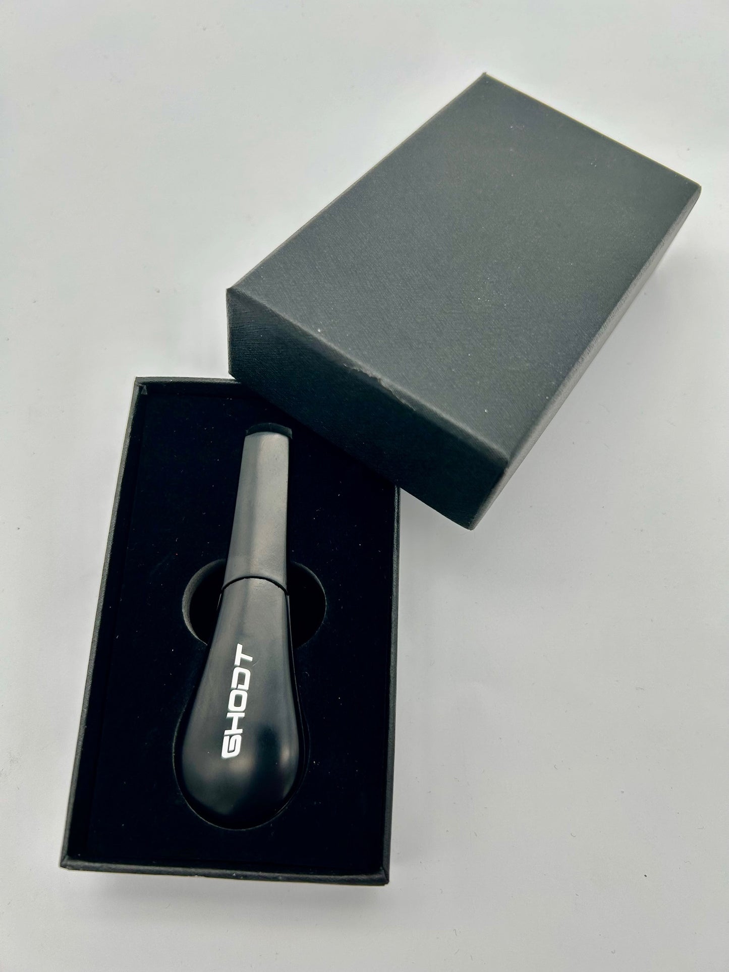 GHODT Spoon Pipe Schwarz L:10cm