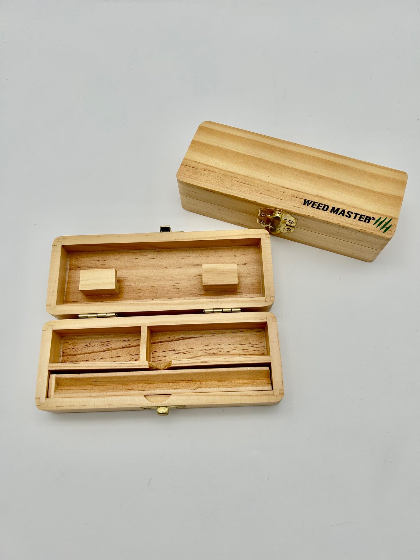 Weed Master Dreh-Tablett,small, Aufbewahrungsbox Holz