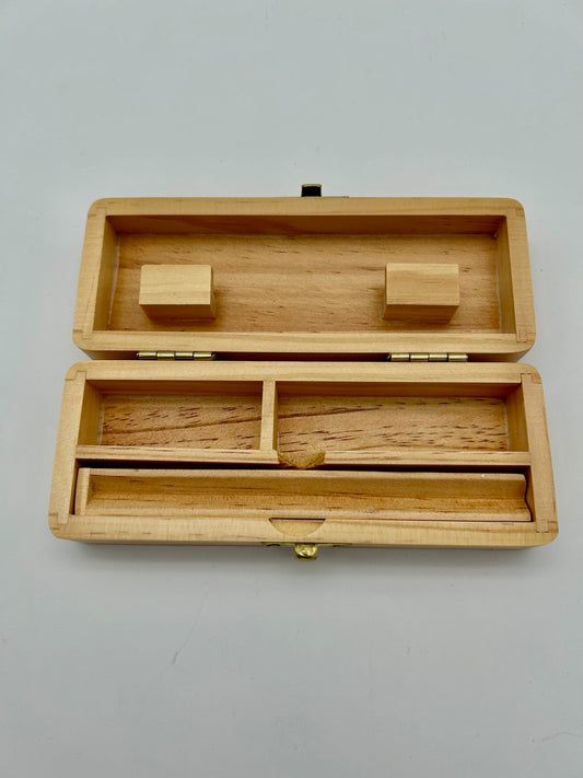 Weed Master Dreh-Tablett,small, Aufbewahrungsbox Holz