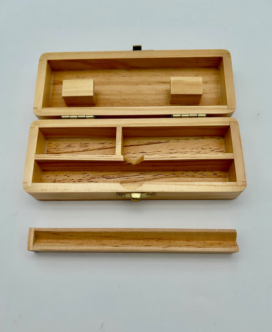 Weed Master Dreh-Tablett,small, Aufbewahrungsbox Holz