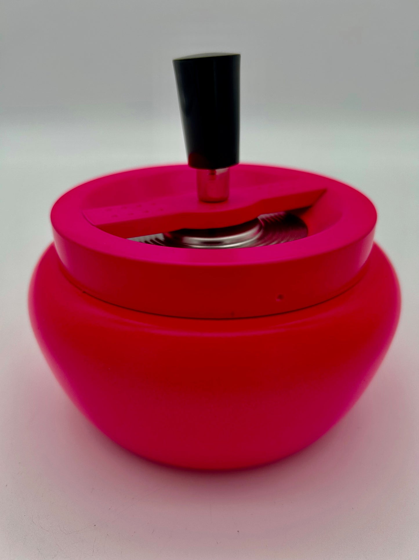 Drehaschenbecher Metall "NEON PINK"  ø ca. 13cm