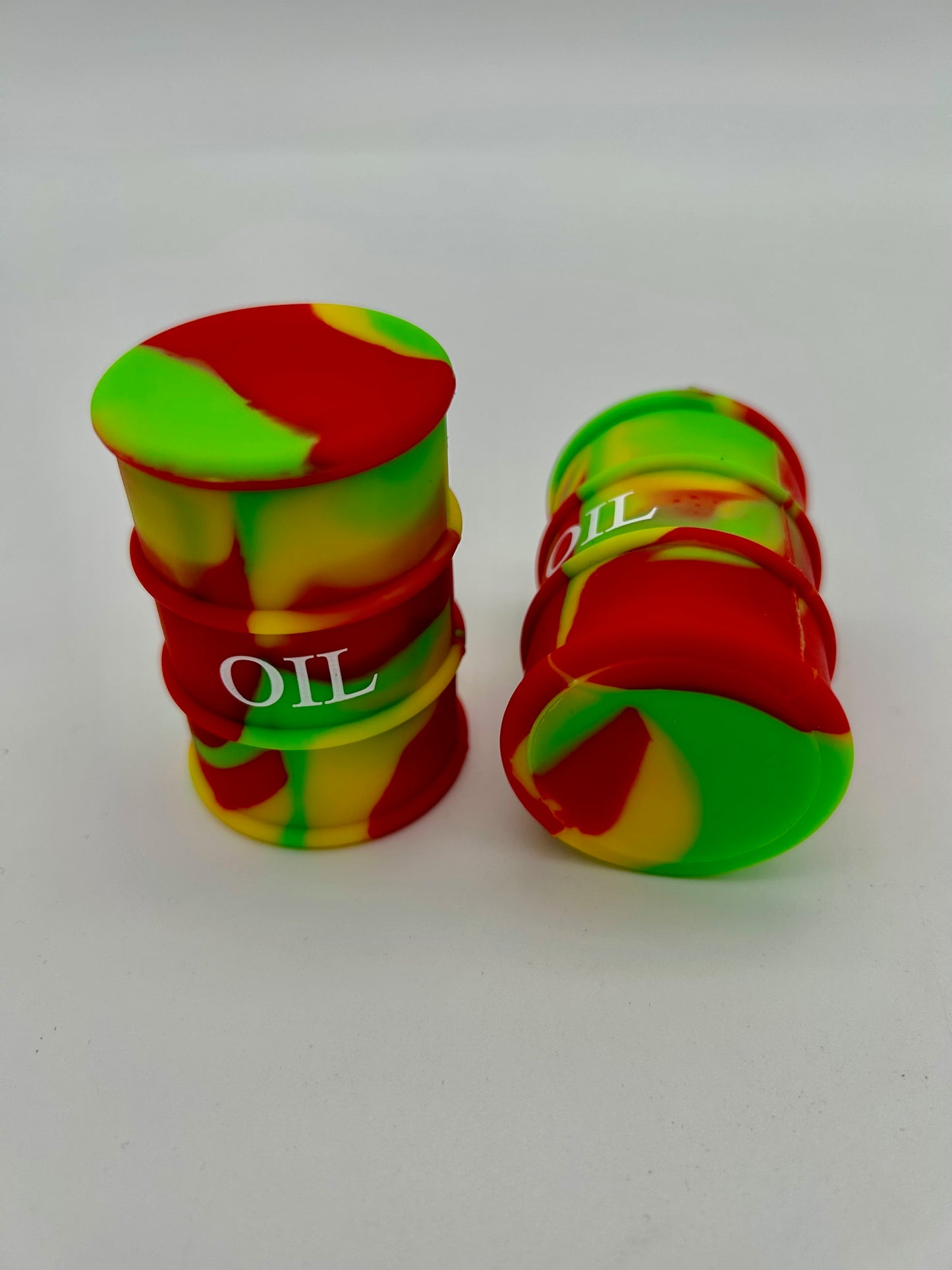 'Ölfass' Dose aus Silikon 26ml