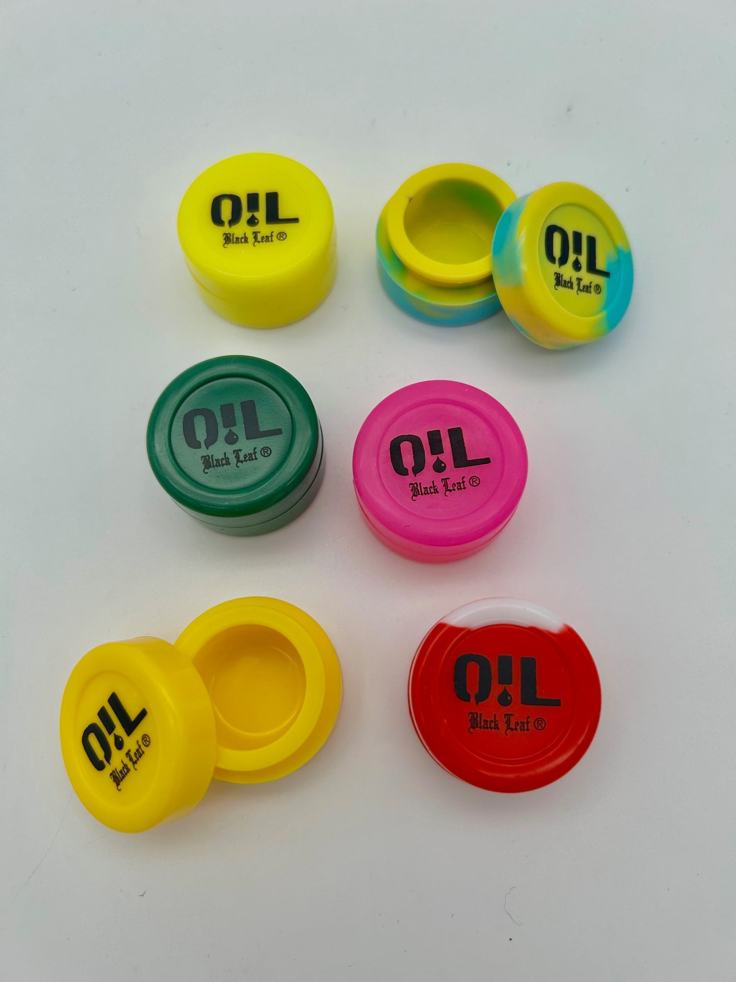 Oil Silikondose 5ml, H:20mm,32mm Black Leaf