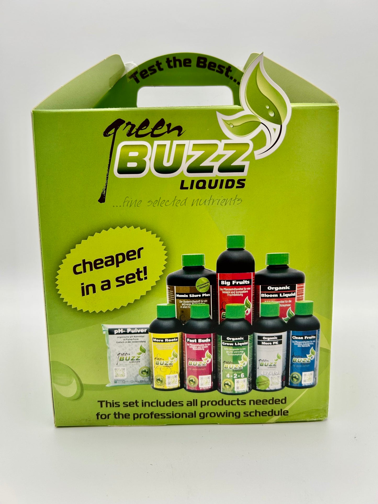 Green Buzz Liquids Starterset Professional