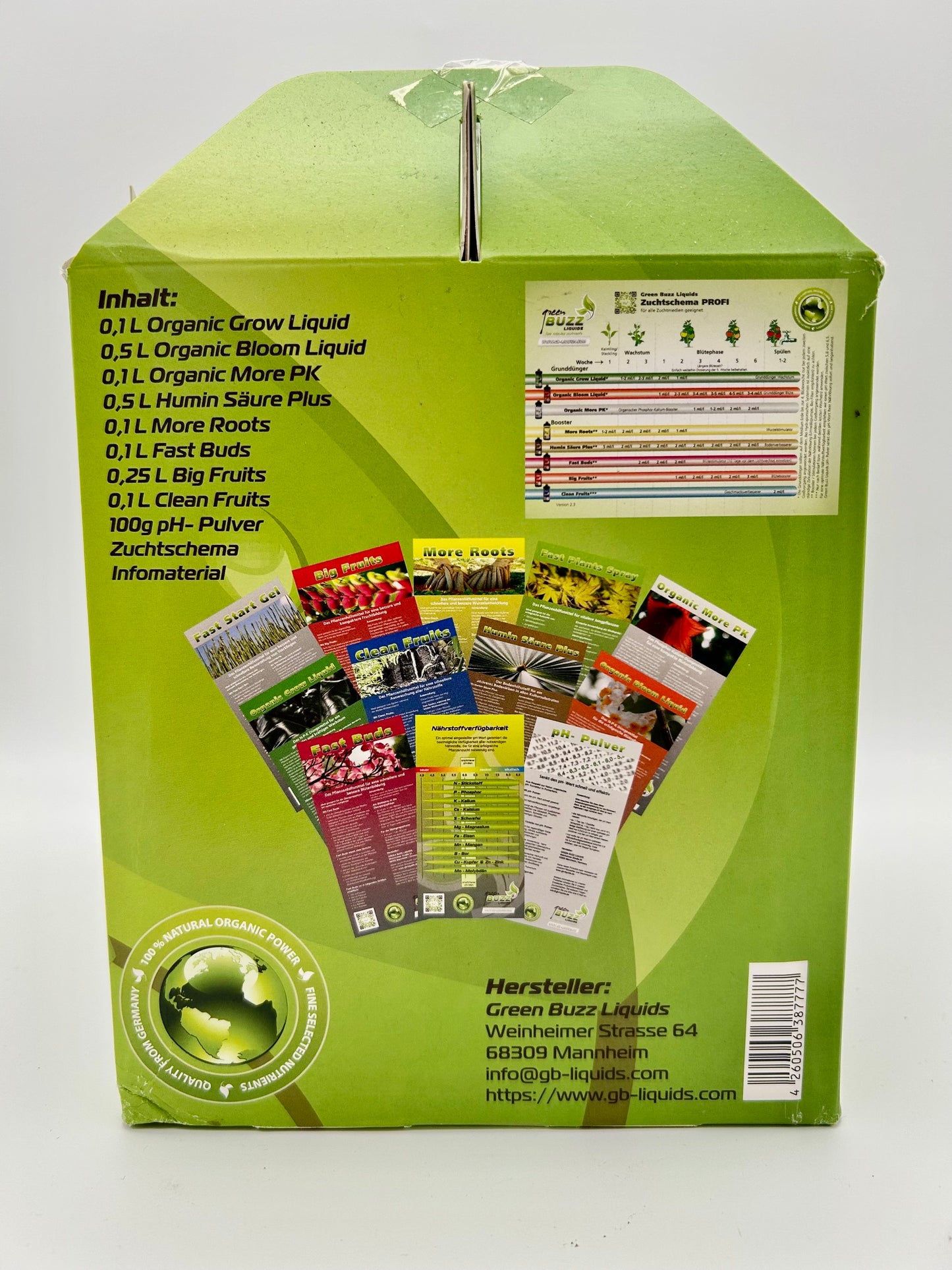 Green Buzz Liquids Starterset Professional