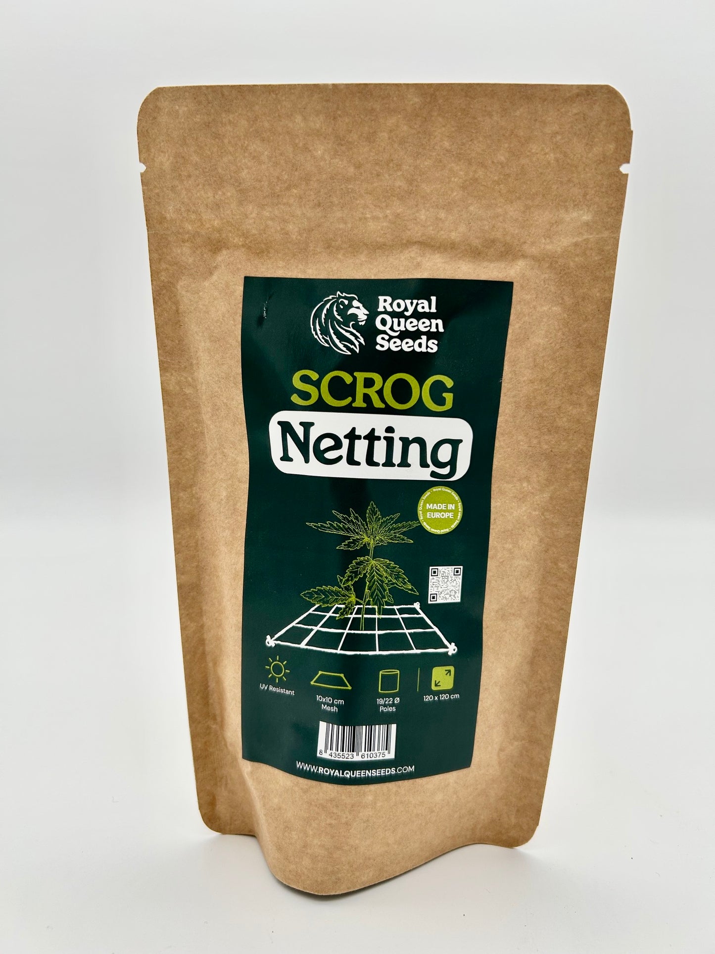 RQS ScrOG-Netz,Mesh 10x10cm,Sta.Ø19/22mm bis 120×120cm Zelte
