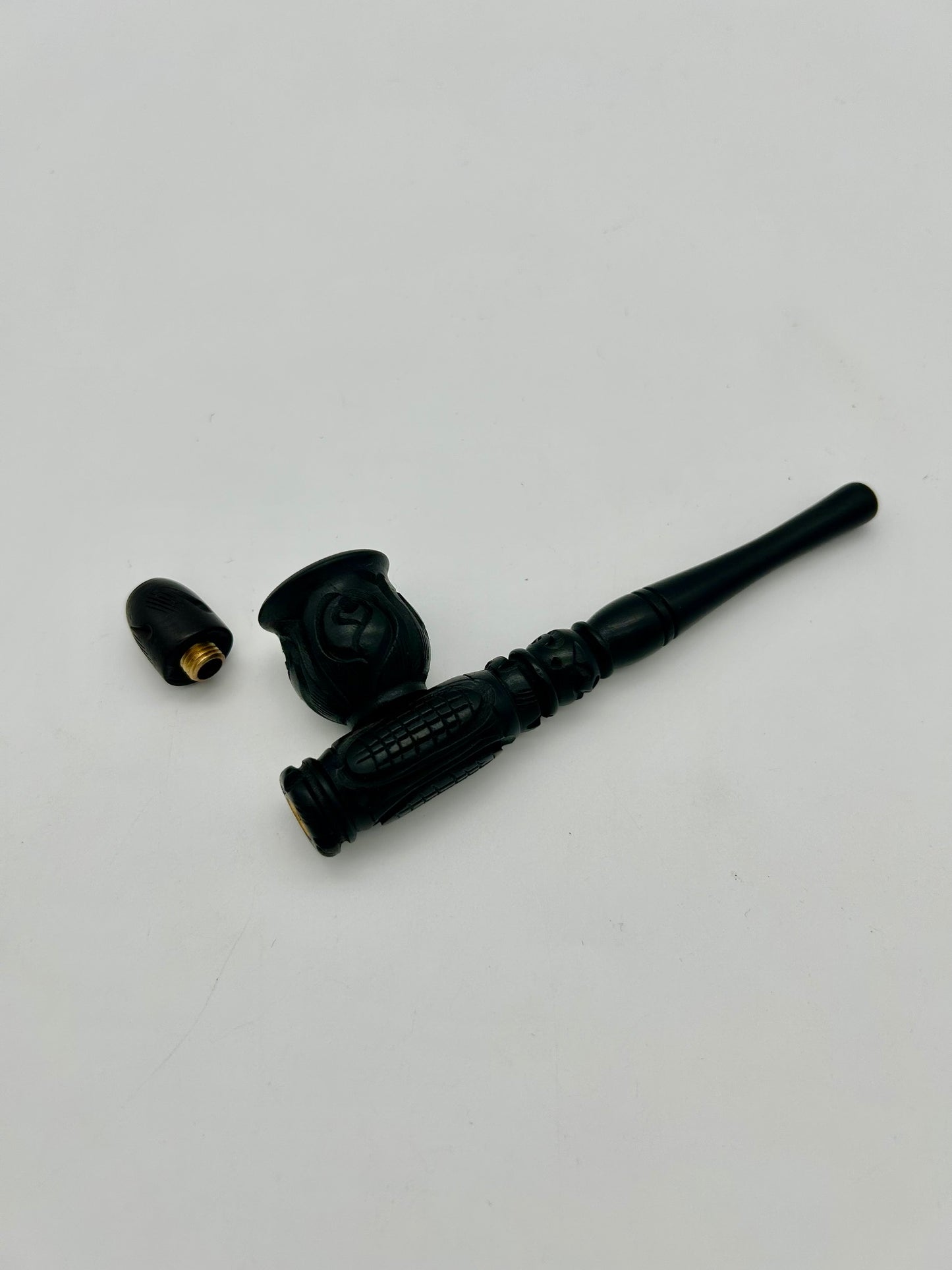 Holz-Variations-pfeife /-shillum 13cm lang