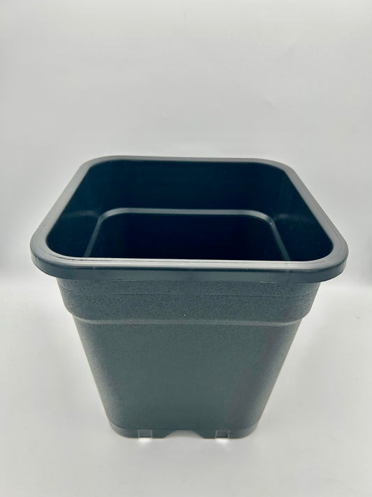PotKing Topf, quadratisch, schwarz, 18 L