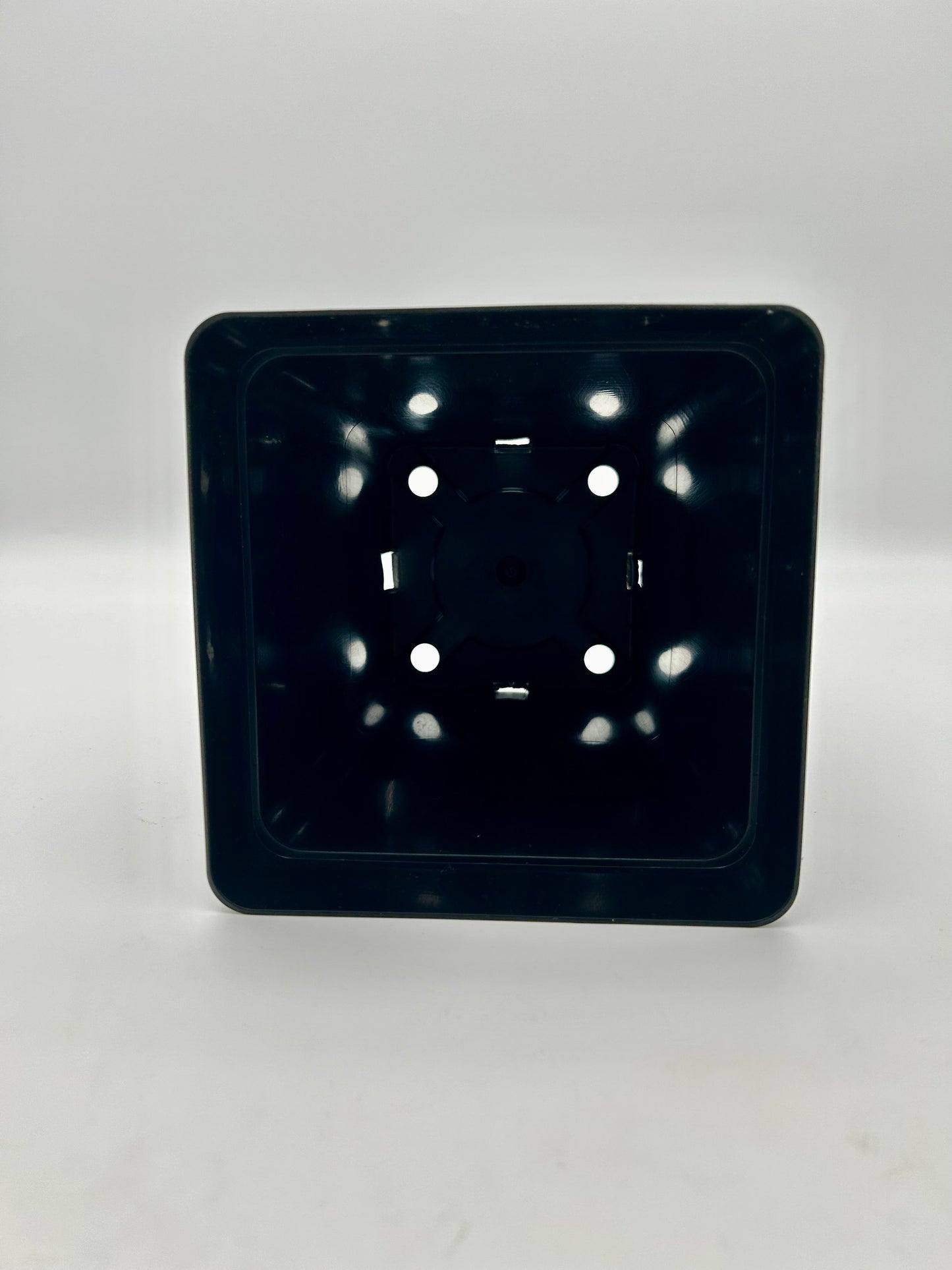 TEKU Topf, viereckig, 3,5 L, schwarz, 15 x 15 x 20 cm