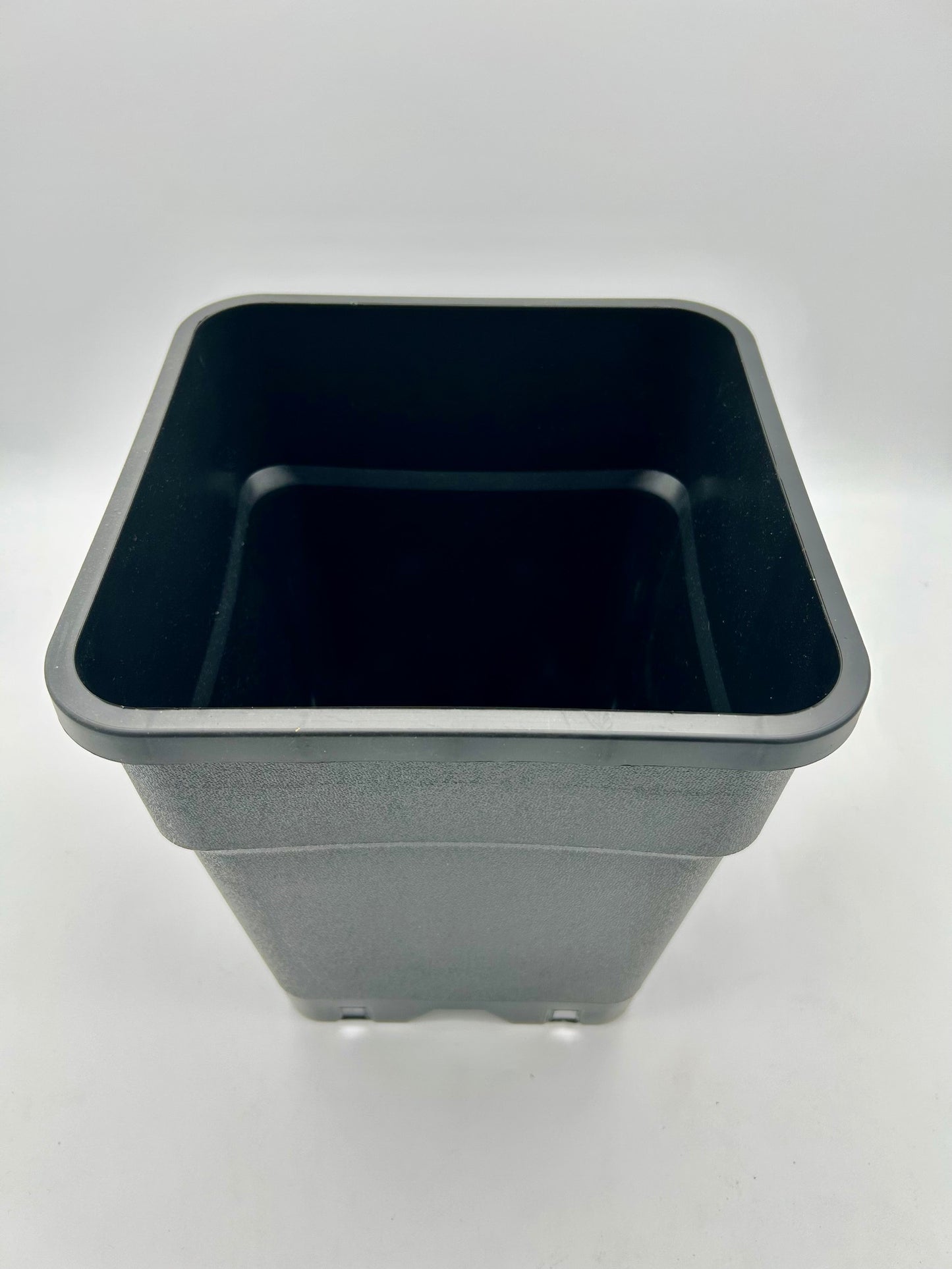 Topf, viereckig, 11 L, schwarz, 23 x 23 x 26 cm